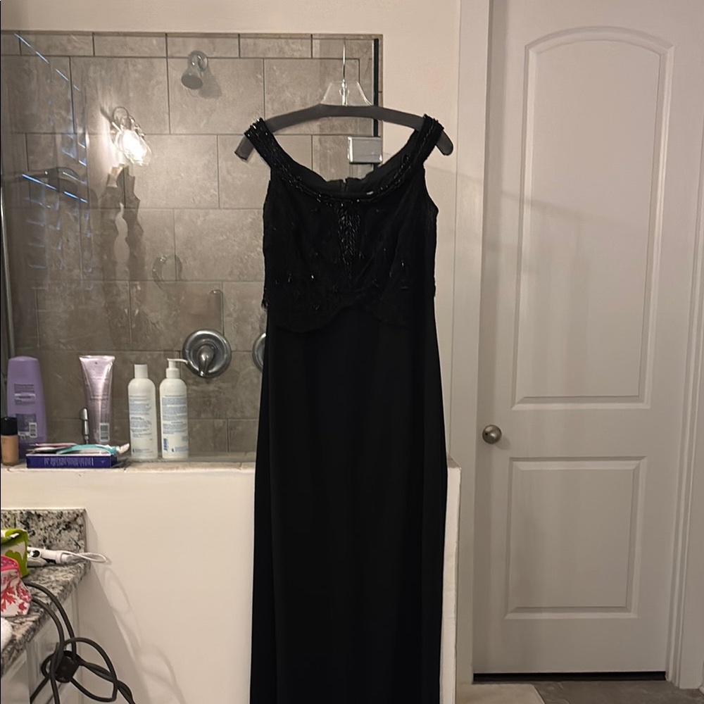 Elegant Black Evening Gown